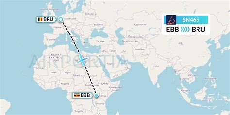 SN465 Flight Status Brussels Airlines: Brussels to Kigali (DAT465)